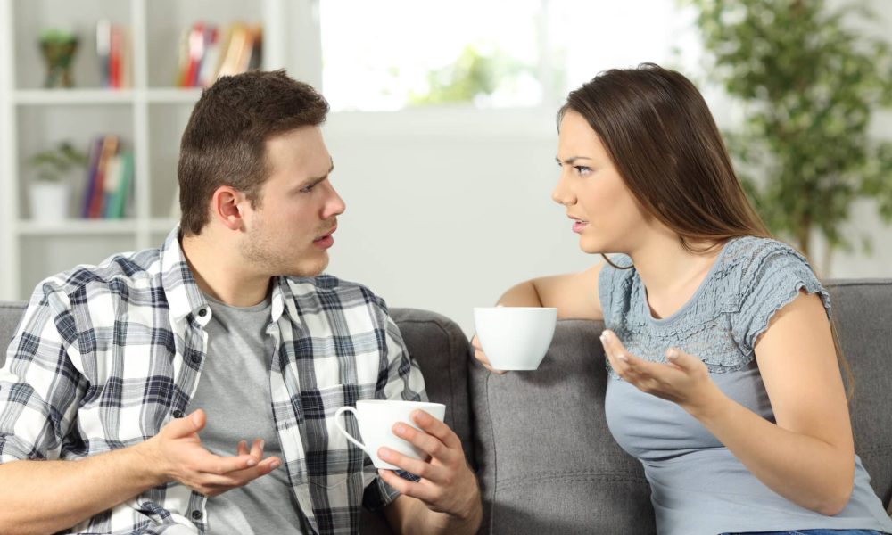 6.3 Couple arguing over tea